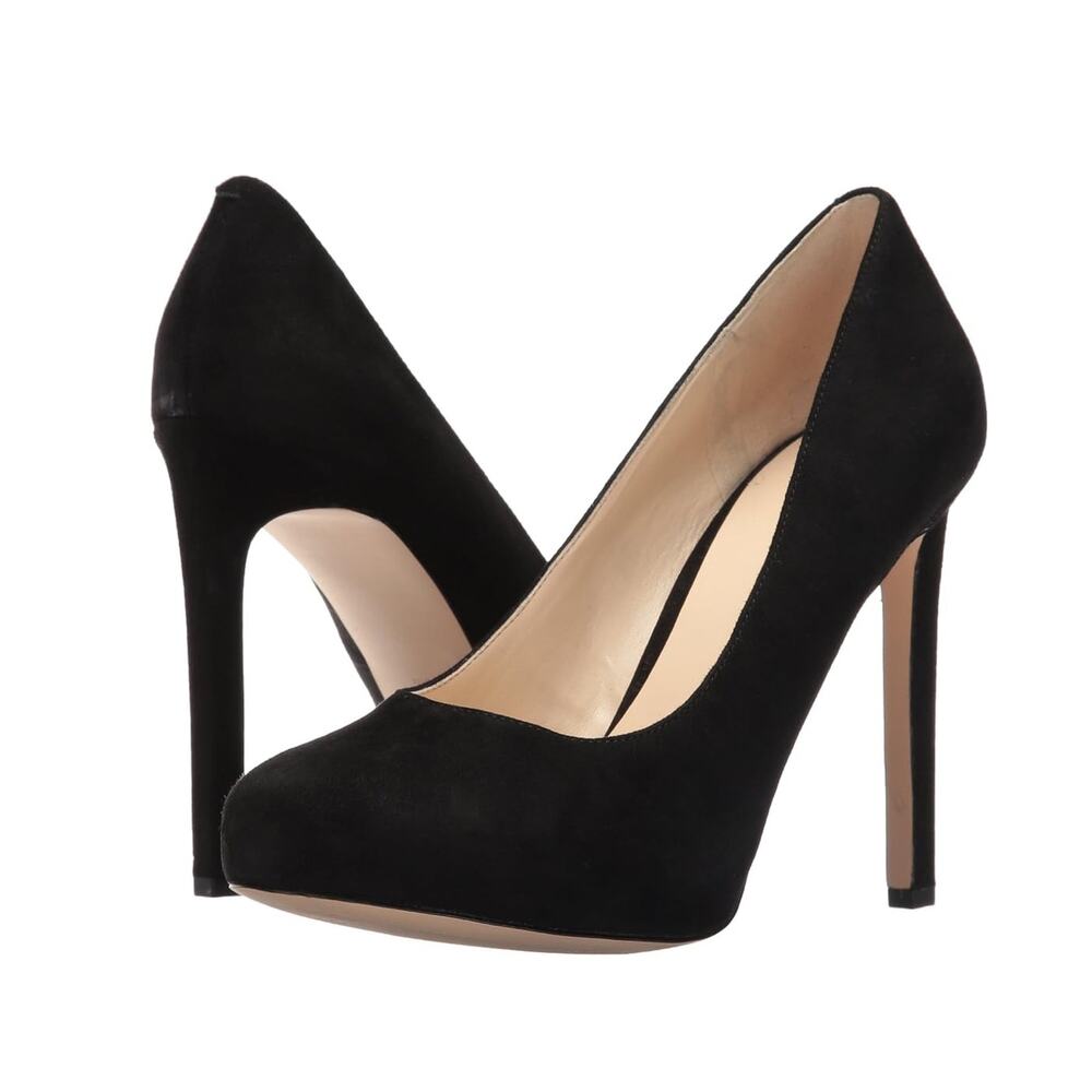 Nine West Women's Tyler Suede Platform Pump Size 8
